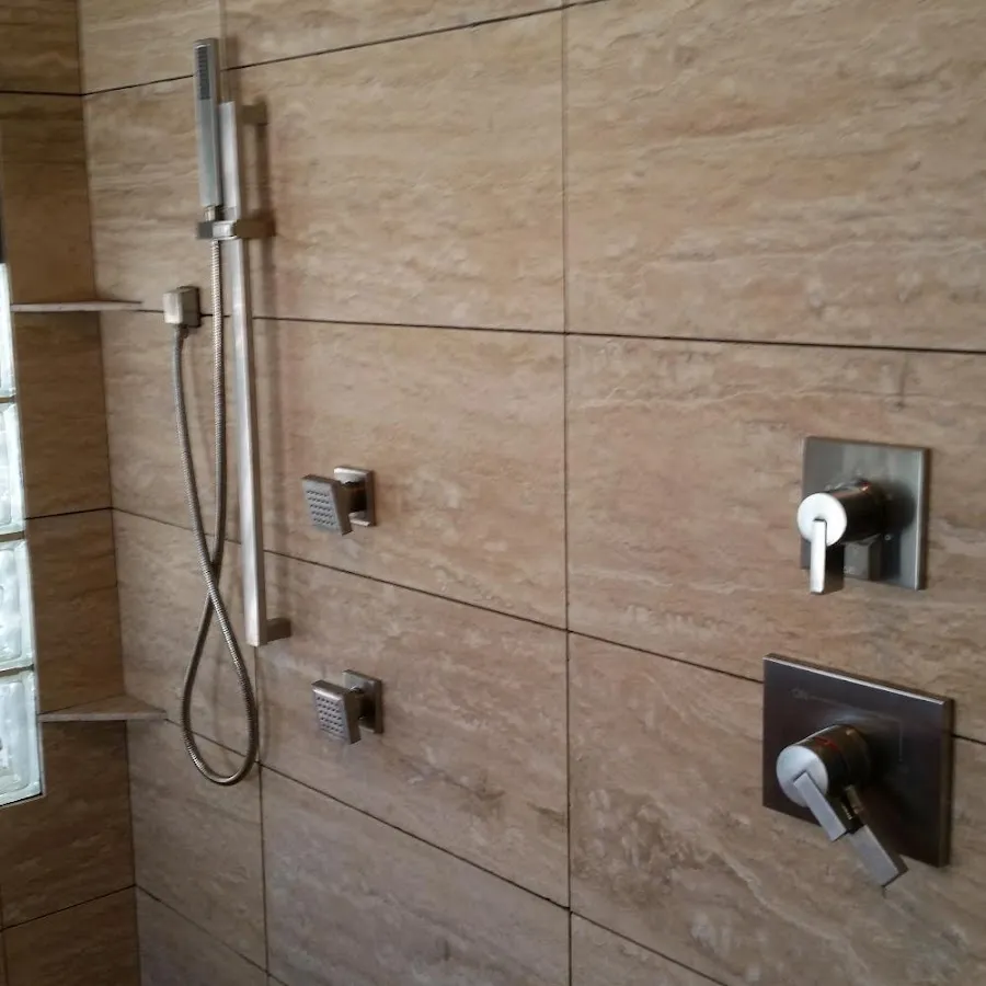 Shower fixture installation for Water Heater Replacement in Dock Junction